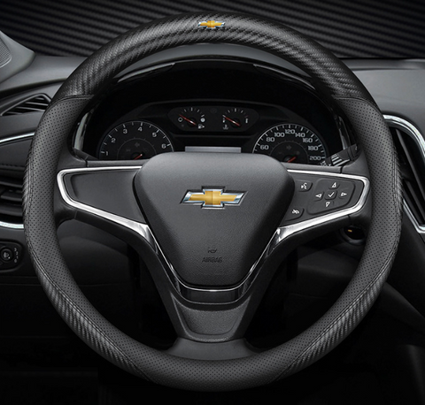 Чохол накладка на кермо із натуральної шкіри для автомобіля Chevrolet 4070 фото