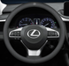 Чохол на кермо Deluxe із натуральної шкіри для автомобіля Lexus 0009 фото 1