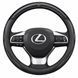 Ультратонкий чохол з натуральної шкіри та карбону на кермо автомобіля Lexus NP42 фото 1