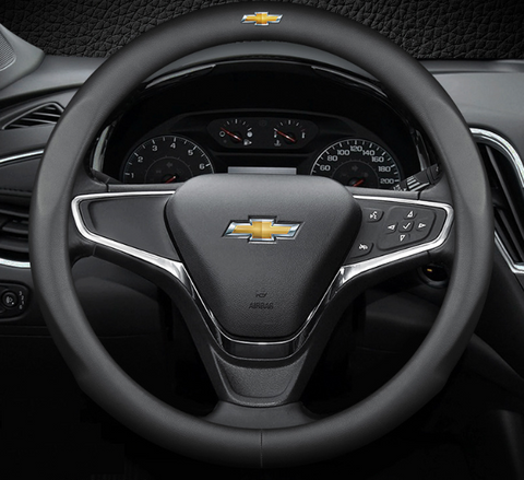 Чохол на кермо Lux Sleeky із натуральної шкіри для автомобіля Chevrolet 964564 фото