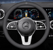 Чохол на кермо шкіряний ультратонкий однотонний для автомобіля Mercedes 66433 фото 1