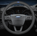 Чохол на кермо Deluxe із натуральної шкіри для автомобіля Ford 0020 фото 1