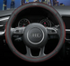 Чохол на кермо Circle із натуральної шкіри для автомобіля Audi 00302 фото 1