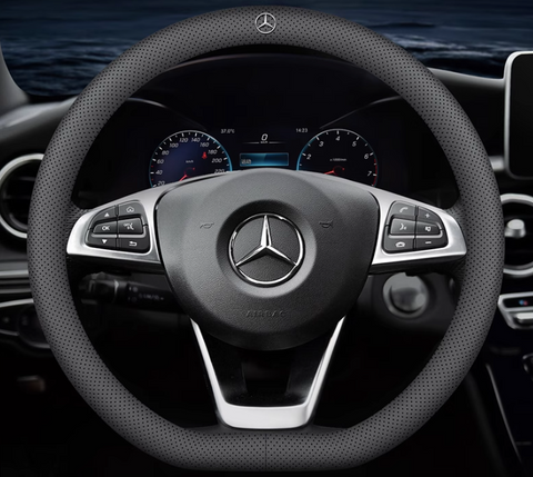 Шкіряний чохол Napa Sport на кермо автомобіля Mercedes 8493 фото