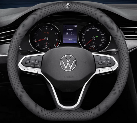 Шкіряний чохол Napa Sport на кермо автомобіля Volkswagen 8494 фото