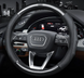 Чохол на кермо Carbon із натуральної шкіри для автомобіля Audi 00289 фото 1