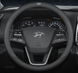 Чохол на кермо Nappa Lux із натуральної шкіри для автомобіля Hyundai 00217 фото 1